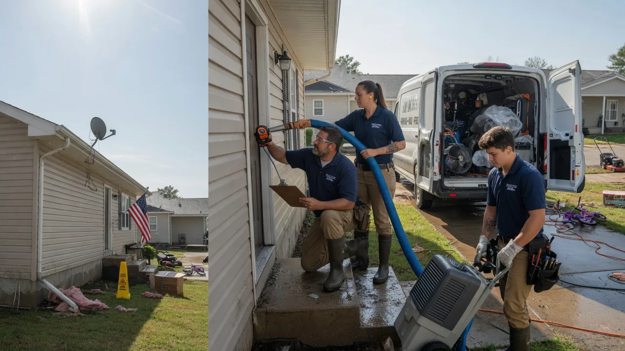 Ceiling Water Damage Restoration in Shellsburg, IA near me